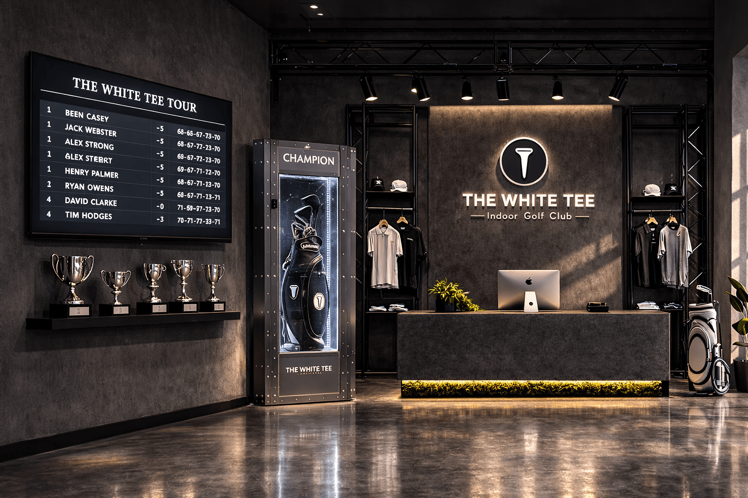 Reception & Pro Shop